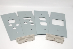 Power/Data Metal Face Plates